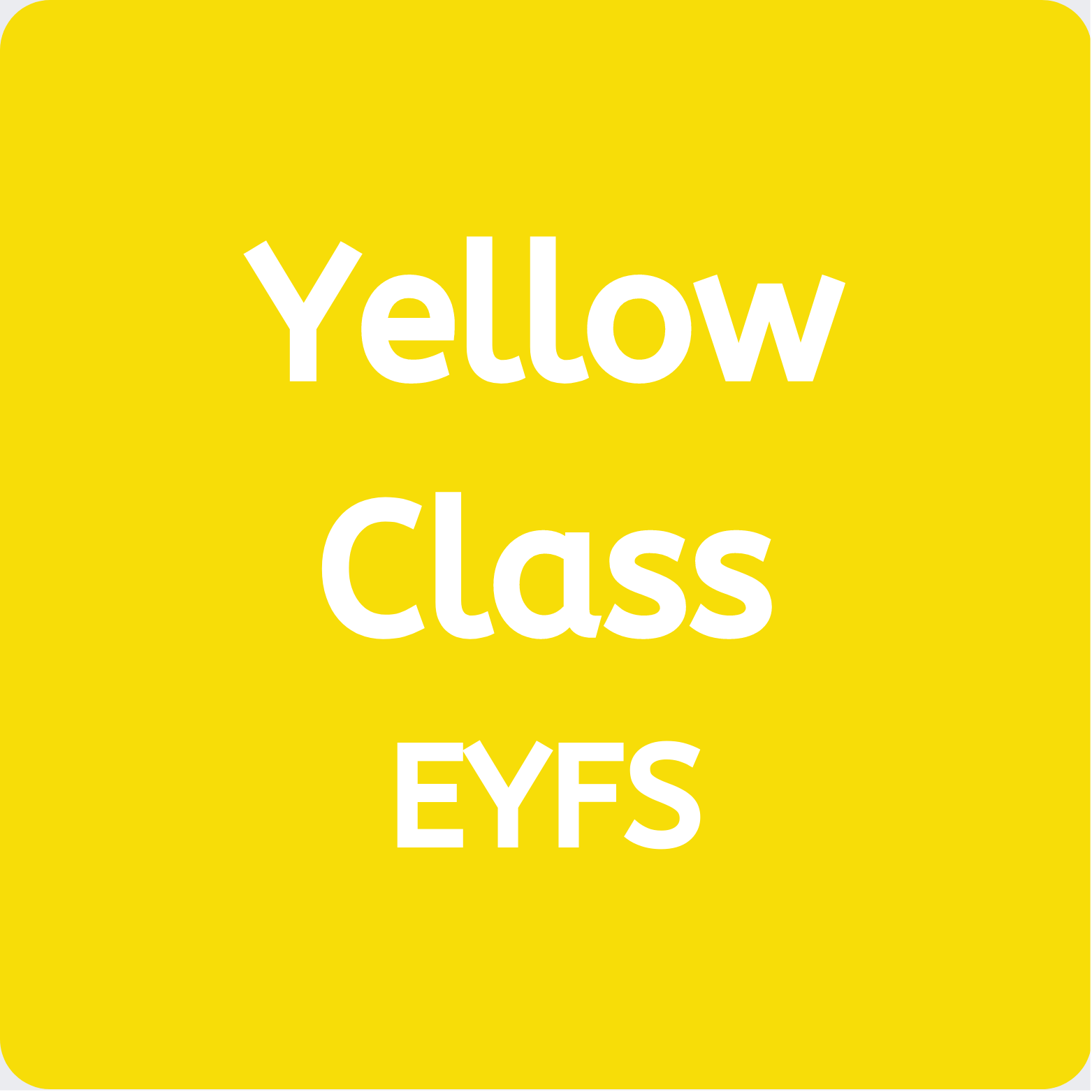 Yellow Class Yellow Class Page